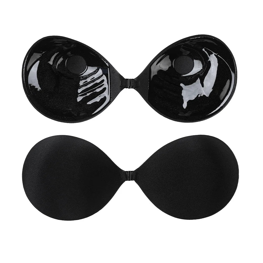 Invisible Strapless Adhesive Stick Bra For Women Push Up Summer Chest Stickers Lift Up Nude Cover Bra Silicone Pad Sexy Breast