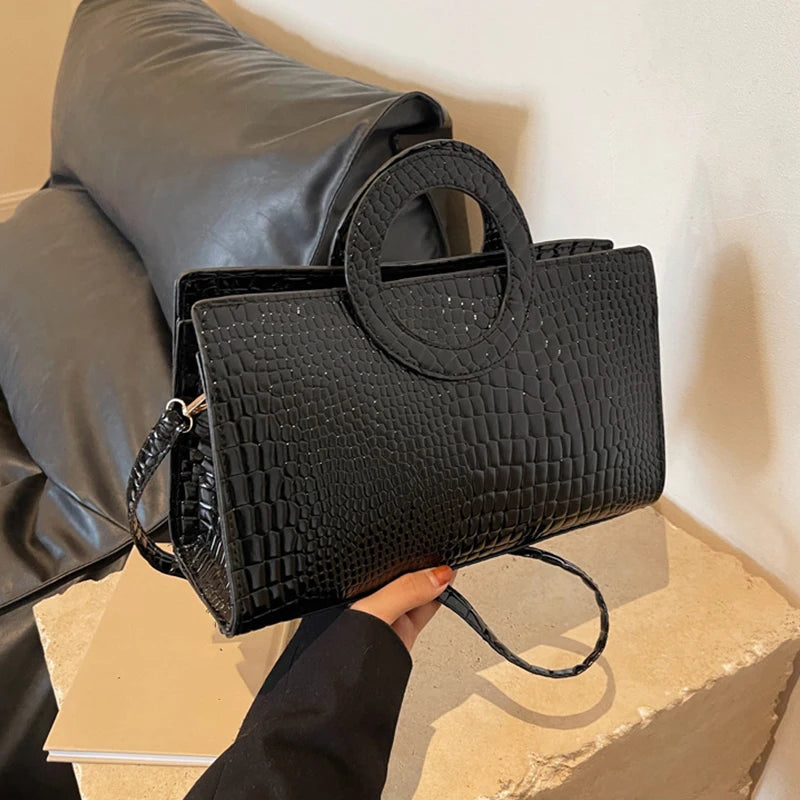 Women Fashion Shoulder Bag Coin Purse Crossbody Messenger Bag PU Leather Zipper Satchel Vintage Large Capacity Handbag