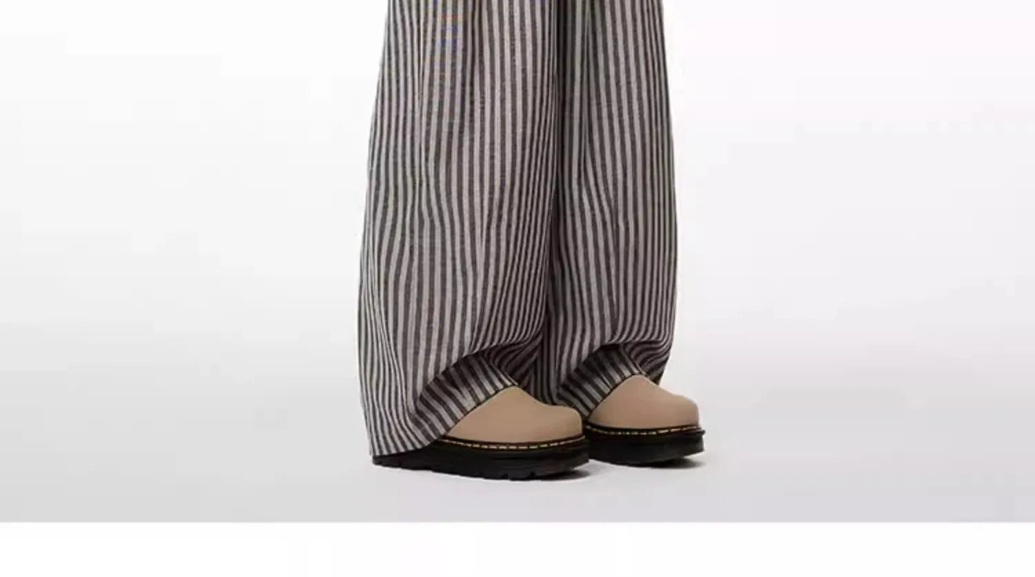 Women's Black Gothic Striped Long Pants Baggy Sweatpants Harajuku Y2k Emo Vintage Oversize Trousers Japanese 2000s Style Clothes