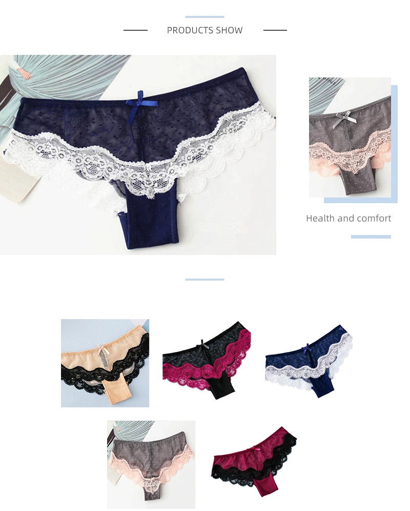 Sexy lace Women's Panties Cotton Seamless Underwear Breathable Underpants Panty Skin- friendly Female Lingerie трусы женские