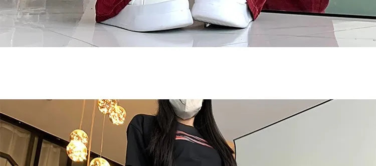 Streetwear Casual Cargo Pants for Women 2025 New Bottoms Straight Trousers Fashion Pockets Korean Pantalon Femme