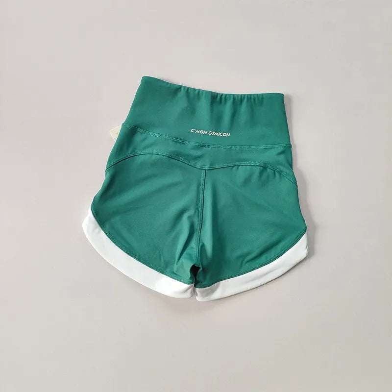 2023 Women's Yoga Shorts High Waist Sport Shorts Fitness Push-Up Tights Booty Gym Shorts Cycling Shorts Running Shorts Female