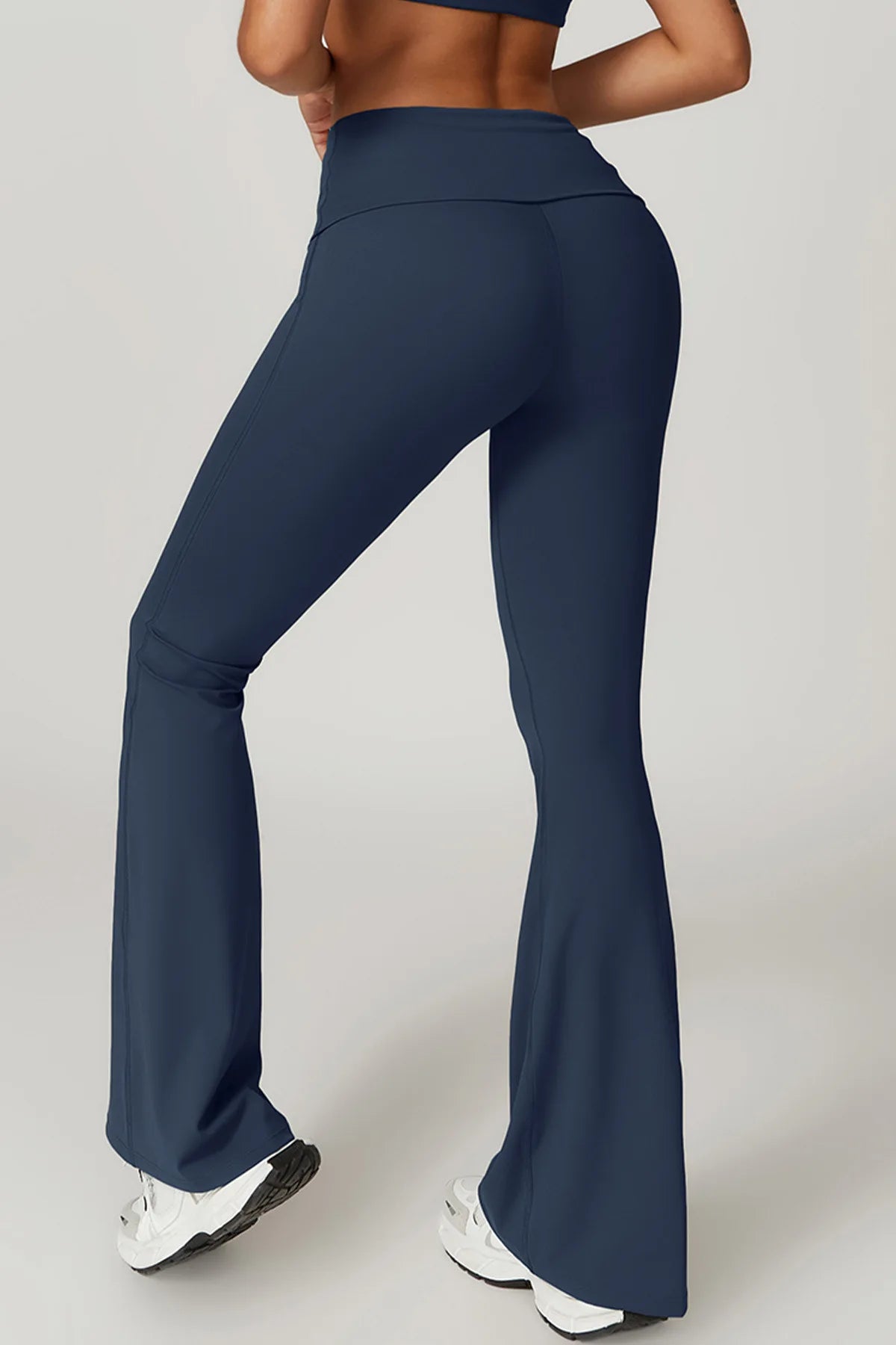 Yoga Pants Women Bell Bottoms High Waist Sport Flare Pants Gym Fitness Leggings Women Female Legging Tummy Control Running Tight