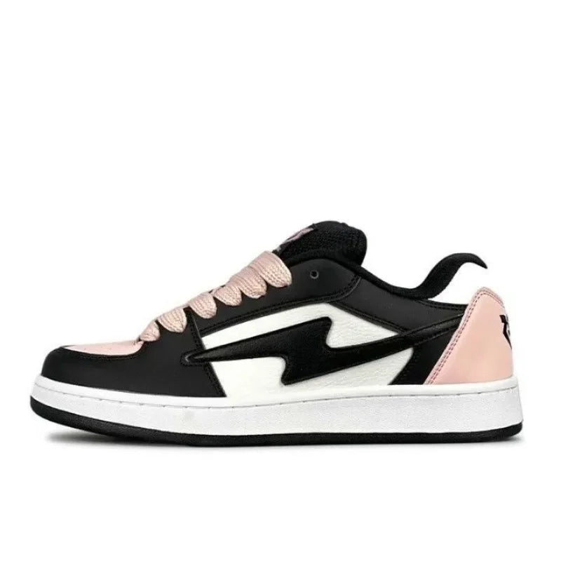 Summer Chunky Ladies Sneakers Thick Bottom Increased Ultra-Light Non-Slip Wear-Resistant Bread Casual Sneakers Vulcanized Shoes