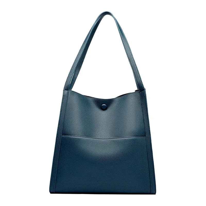 Fashion Soft Leather Handbags for Women Vintage Shoulder Tote Bag Luxury Designer Ladies Large Capacity Purse Bags Sac A Main