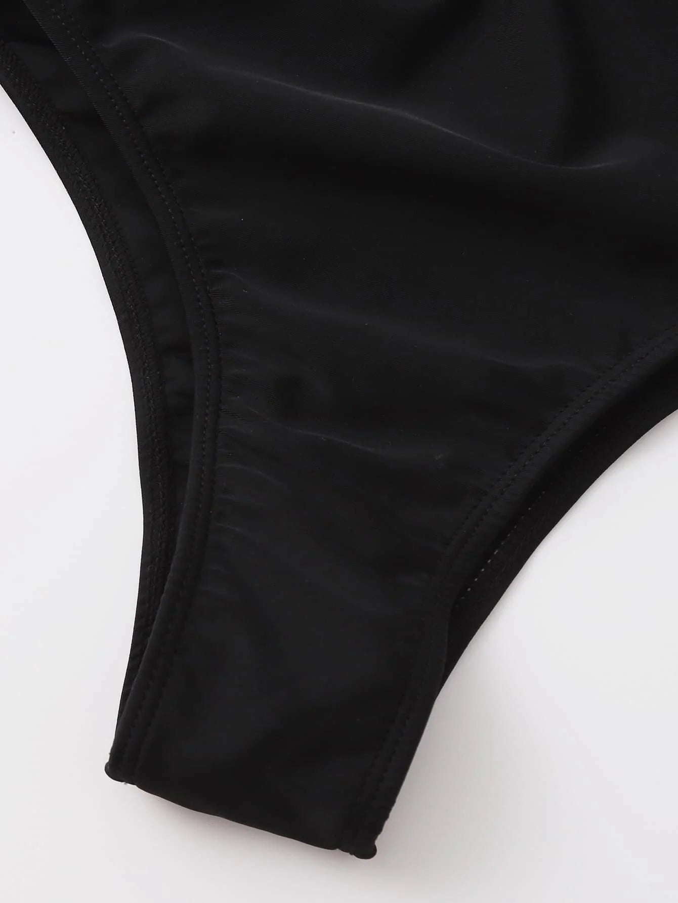 2025 Black Swimsuit One Piece Solid Long Sleeve Swimwear Women Bathing Suit Female Padded Swimming Summer Beachwear Bodysuit