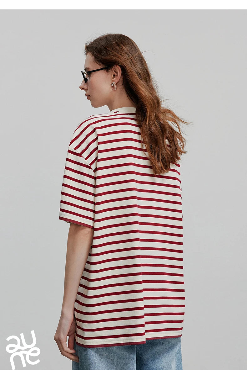 TOYOUTH Women Short Sleeve T shirt 2025 Spring New Tops 8521034