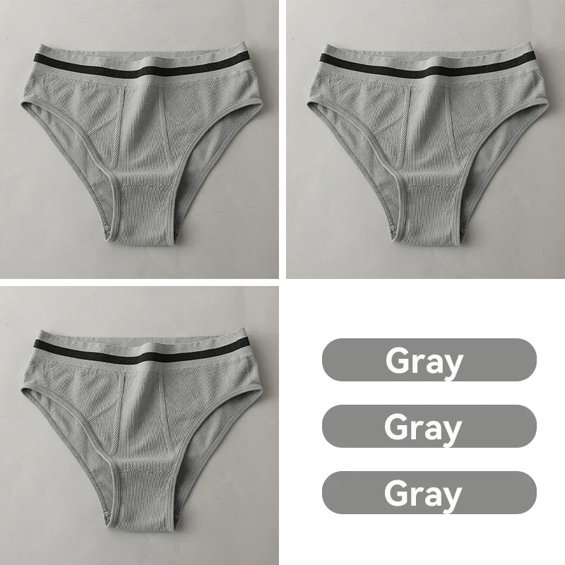 Women's Solid Color Seamless Lingerie, High Waist Sexy Comfortable Underwear, Summer Breathable Lightweight Women's Trousers