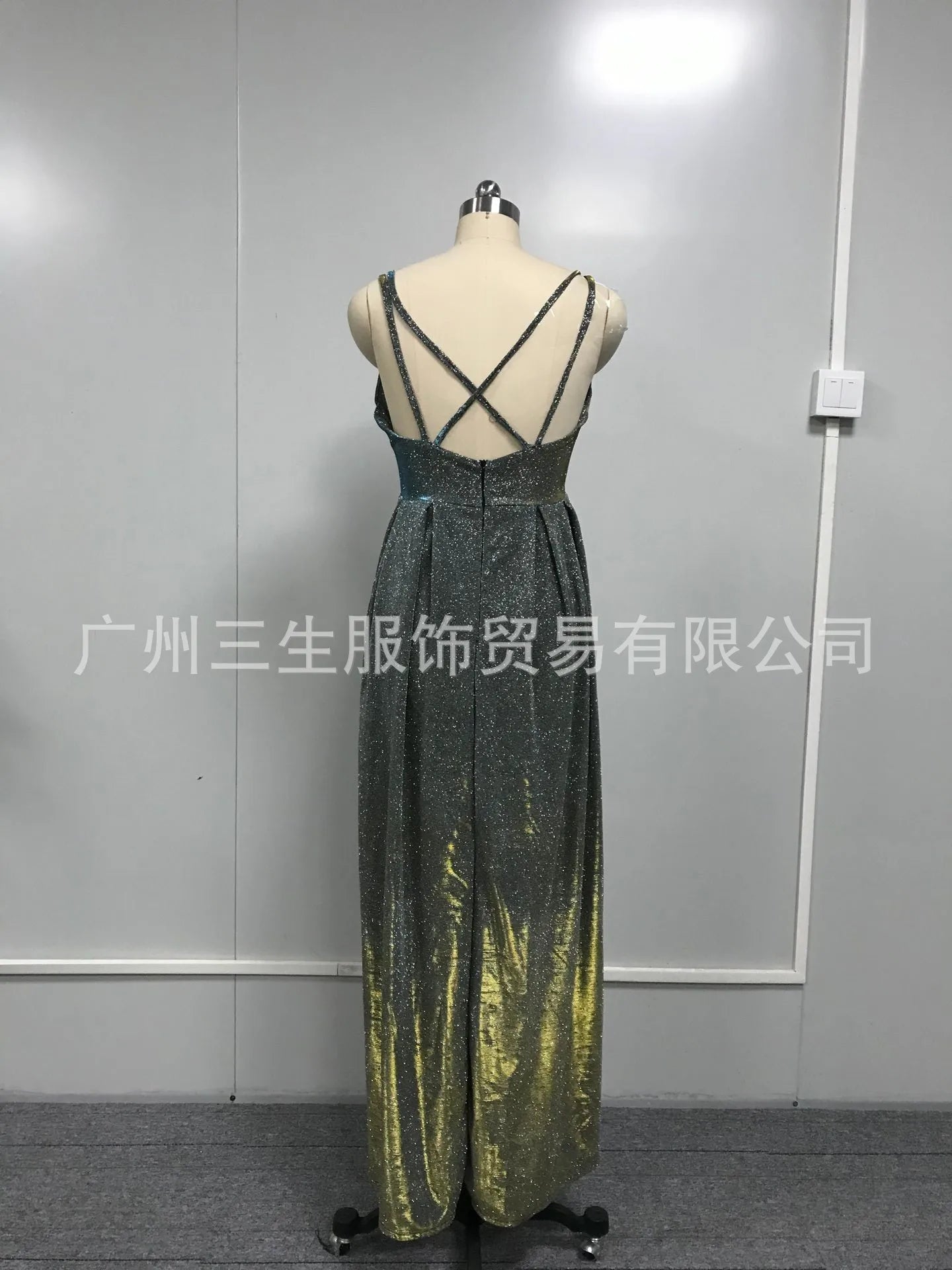 Sleeveless Backless High Waist Sequins Long Dress 2025 Summer Lace Up Elegant Evening Maxi Vestidos  Floor Length Wedding Dress