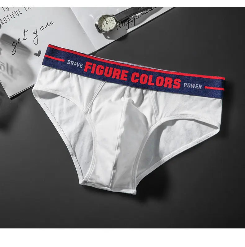 4pcs Men's Briefs Underwear Sexy Antibacterial Men's Panties Underpants Male U Convex boxer briefs for Man Absorbent Elastic