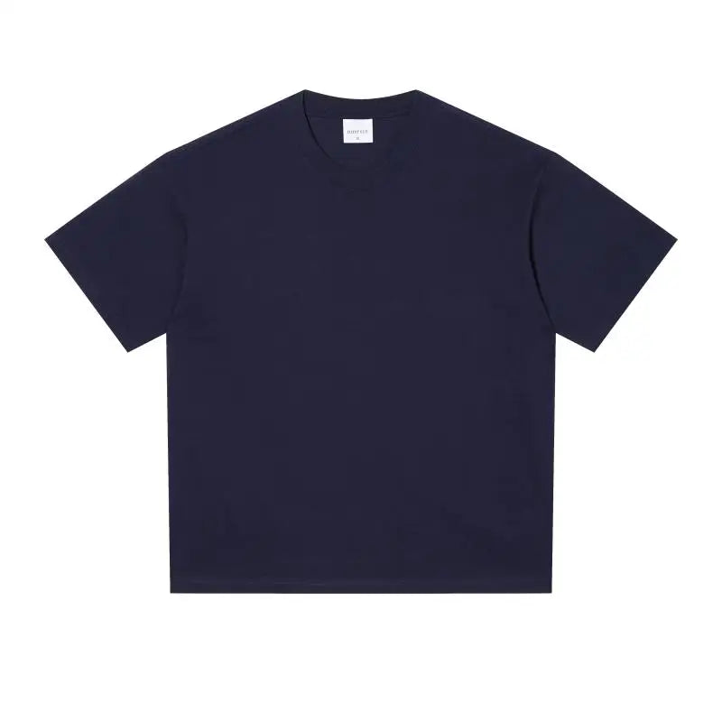 Oversized T Shirt for Men Women 280gsm Heavy Cotton Shirts Summer O-neck Oversize Tees Solid Casual Streetwear Fashion Clothing