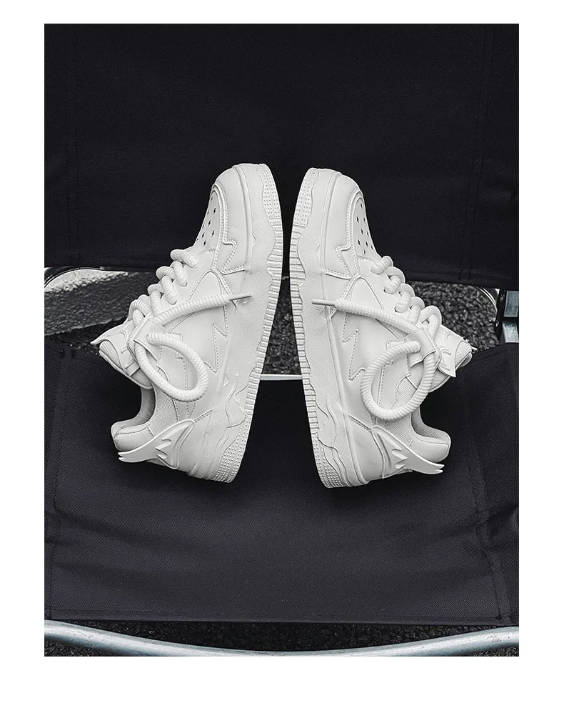 2024 Fashion Purple Mens Skateboard Shoes Streetwear Sneakers Spring Low top Board Sneakers Man Unisex Trend Shoes basket homme