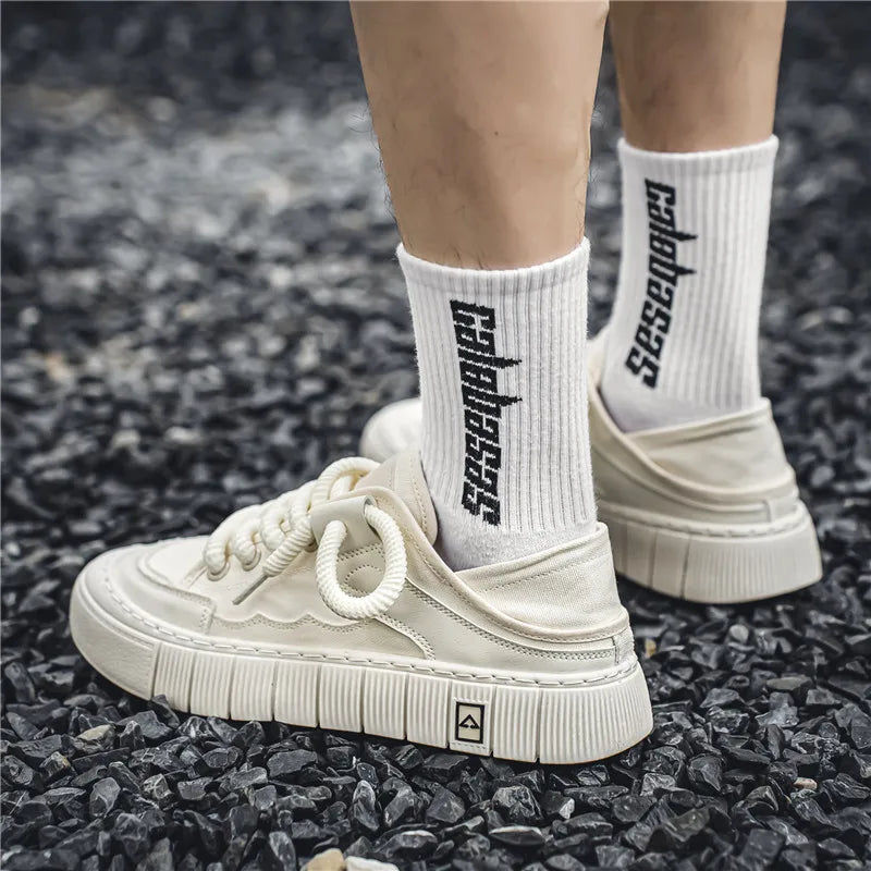 Fashion casual shoes with small white shoes classic board shoes work shoes