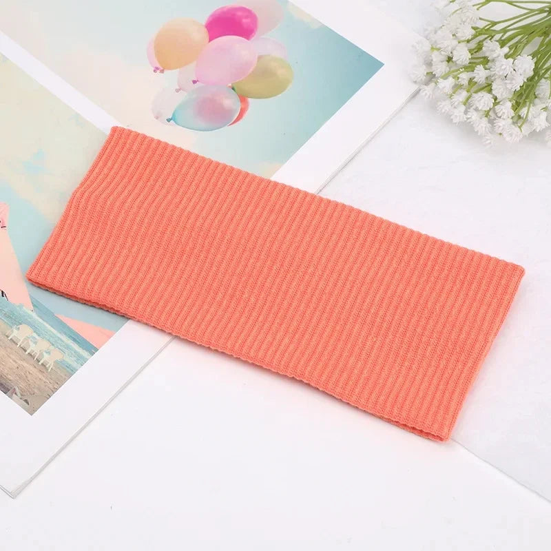 Sports Cycling Wash Face Hairbands Soft Korean Cotton Knitted Headband For Women Girls Bandanas Fashion Hair Accessories