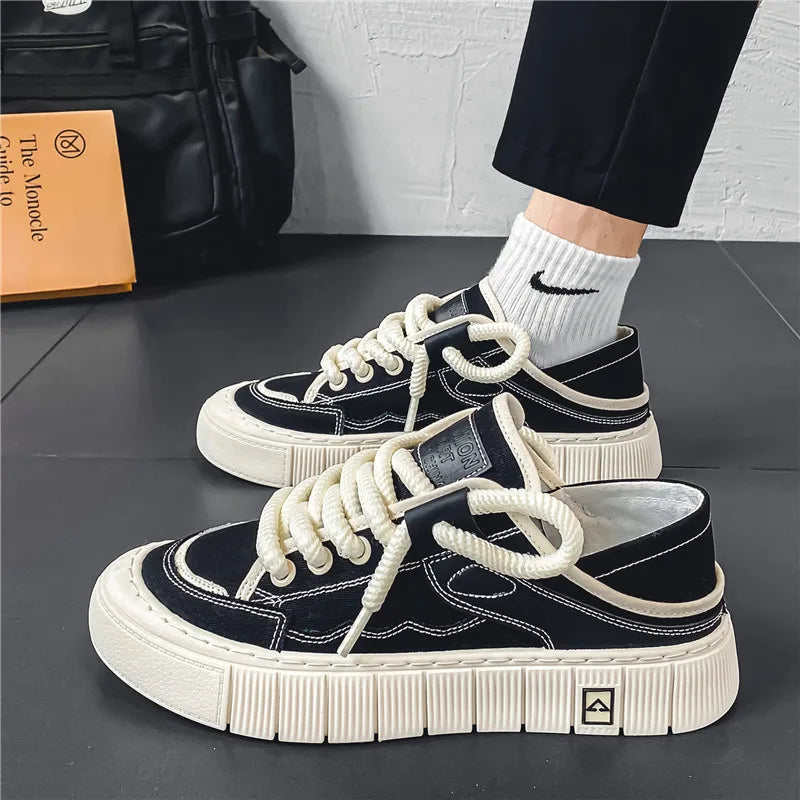Fashion casual shoes with small white shoes classic board shoes work shoes