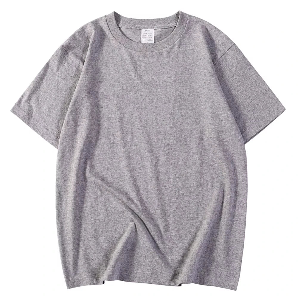 New Candy Color 100% Cotton T-Shirts Men Women 14 Colors Oversized Short Sleeves High Quality Brand Tee Clothing Soft T Shirts