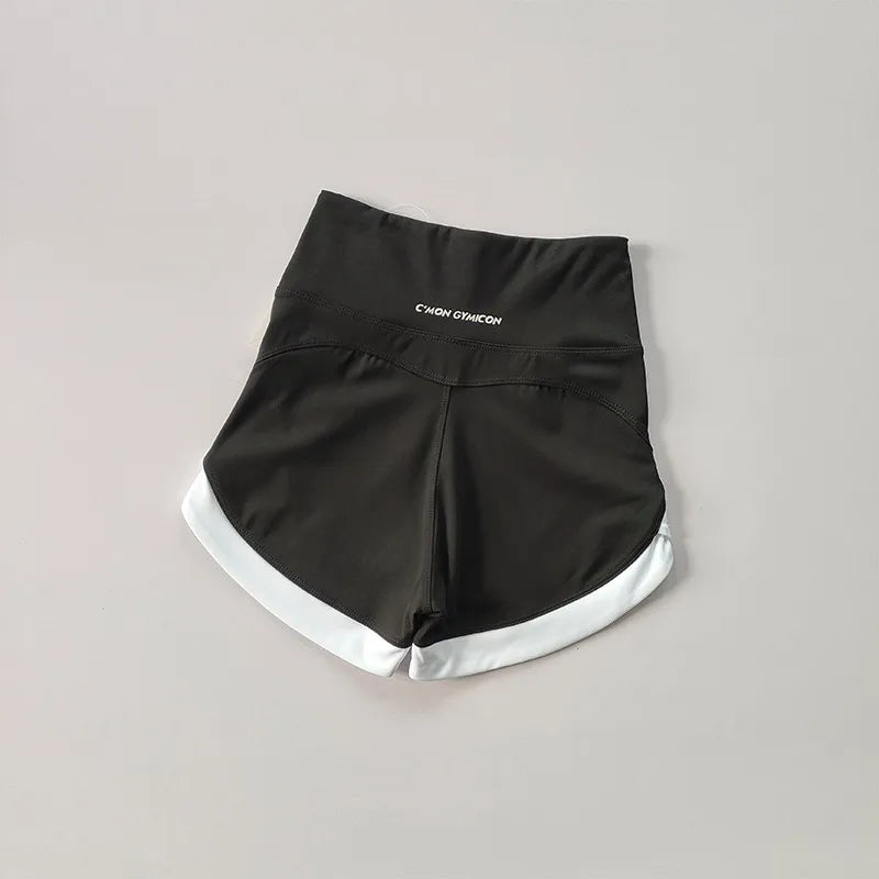 2023 Women's Yoga Shorts High Waist Sport Shorts Fitness Push-Up Tights Booty Gym Shorts Cycling Shorts Running Shorts Female