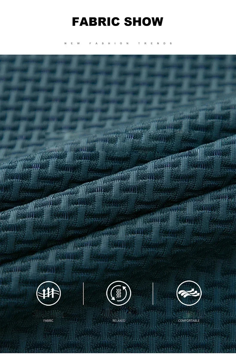 Brand Clothes Summer New Men's Short Sleeve T-shirt Ice Silk Cool and Breathable POLO Shirt Business Casual Sweat-absorbing Top