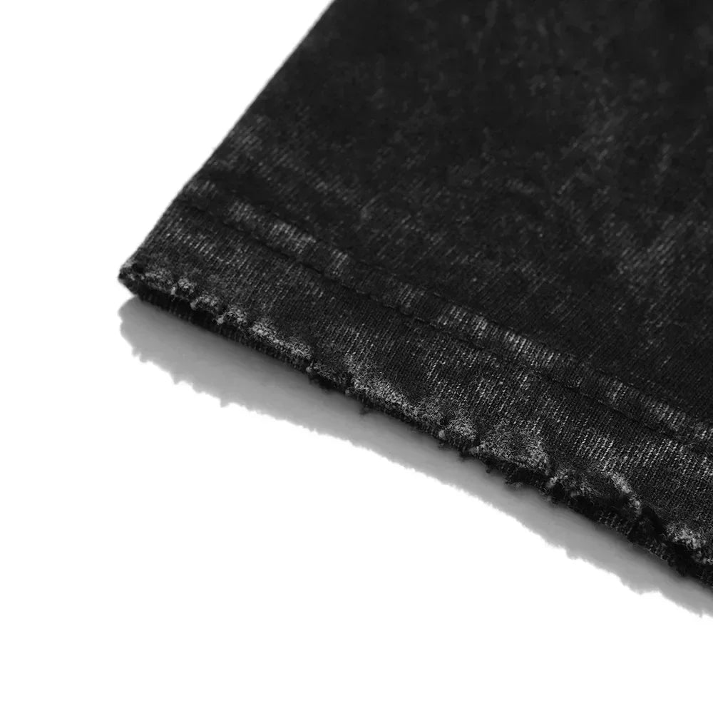 2025 Summer T-Shirts Men Women Invincible Hero Vintage Washed High Quality Cotton Clothes Short Sleeve Crew Neck Tee Shirt