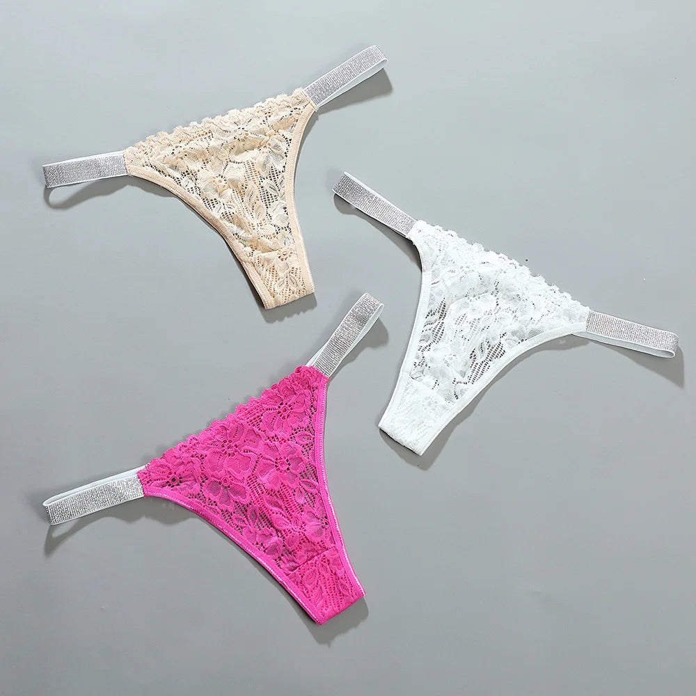 Customized Letter Sexy Lace Thong Panties for Women Custom G-String Name Jewelry Underwear Sexy Lady Bikini Hot Wife Gift