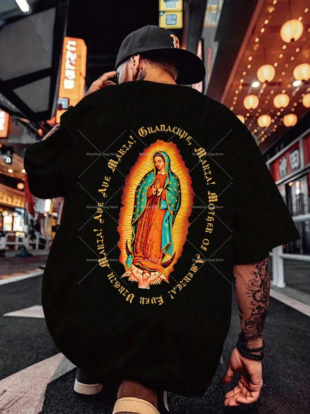 2025 Y2K Men Clothing Trendy  Harajuku Printed Oversized Gothic T-shirt Short Sleeves Women Sports Fashion Hip-Hop Streetswear