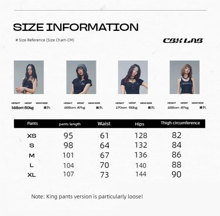 CBXLAB Street Dance Women'sPurple 'King Long Pants' hip-hop streetwear sporty jazz soft and skin-friendly casual pants