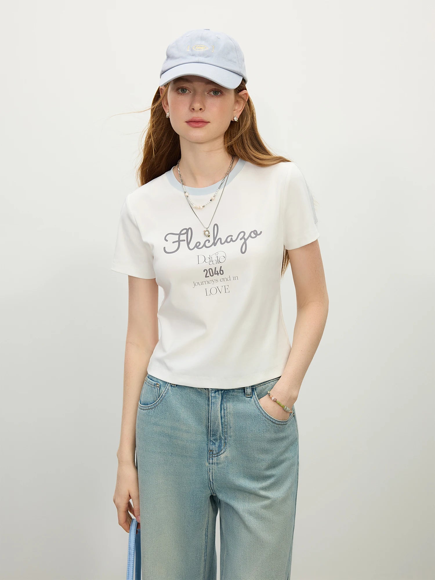 FSLE 2025 Summer Sporty Cropped Jersey Tee Petite Racerback Gym to Street Y2K Aesthetic Breathable Split Hem Reflective Trim
