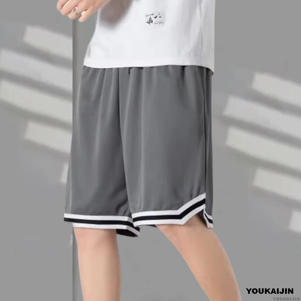 Basketball Shorts for Men's Summer Sports Training in 2025 Casual Loose and Breathable Pants American Five Point Shorts M-5XL