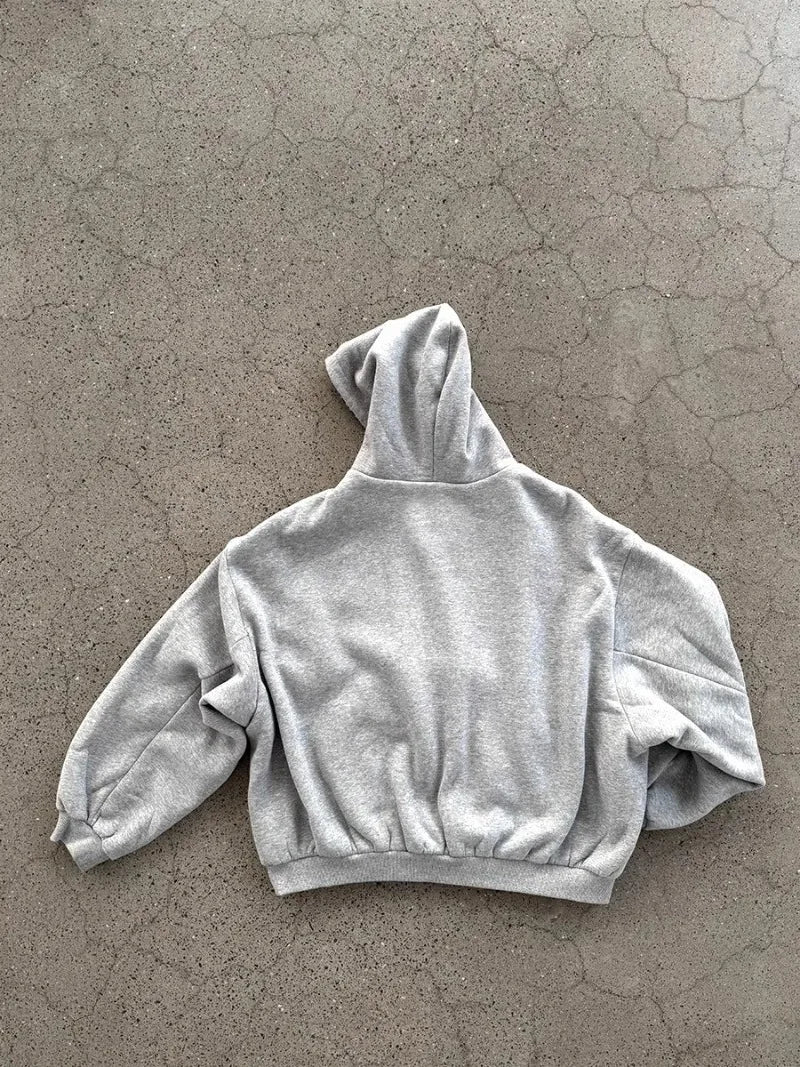 Casual Spring Oversized Reversible Hoodies for Men Street Clothes Hoodie with Plaid Lining Solid Color Sweatshirt Streetwear