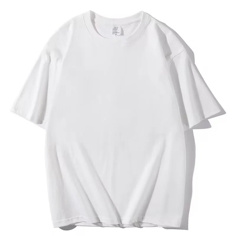Oversized Summer T shirts for Women Men Brown Casual Female Korean Streetwear Tees Unisex Basic Solid Young Cool Tops