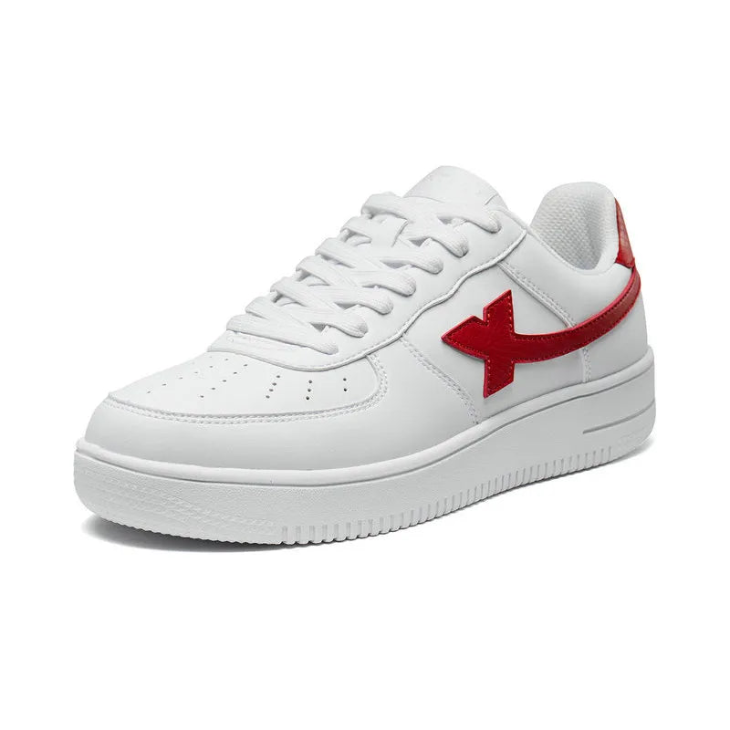 Xtep Men Skateboarding Shoes Non-Slip Casual White Couple Skate Sneakers Male Female Luxury Brand Shoes 881219319851