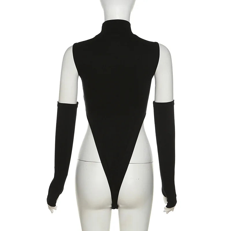 Summer American Retro Sexy Punk Y2K Grunge Cartoon Letter Printing Bodysuit Women Streetwear Slim Vest Bodycon Tops Jumpsuits