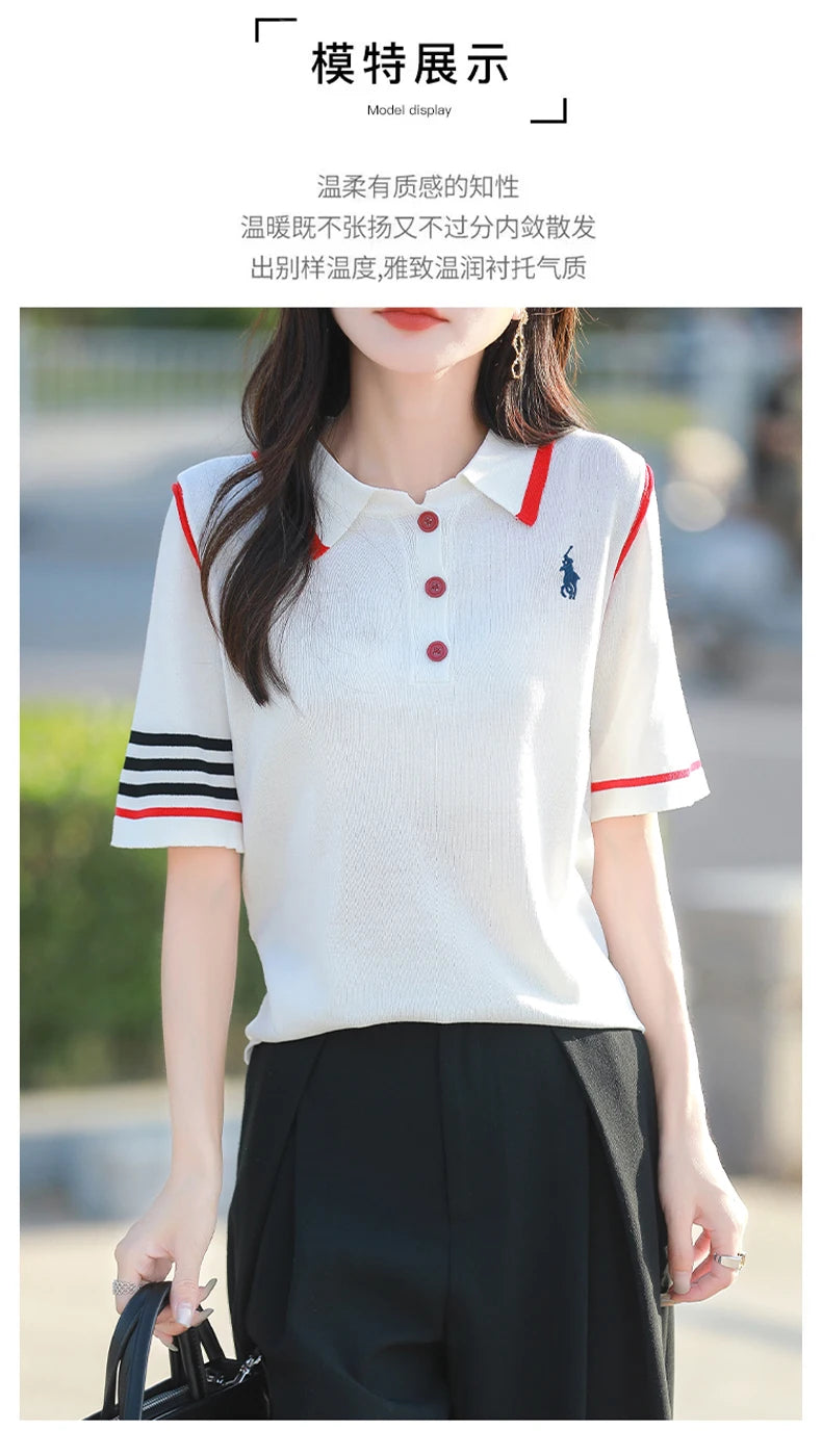 2025 Spring and Summer Women's High end Embroidered Cashmere Hoodie Flip Collar Women's Hoodie New High quality Top