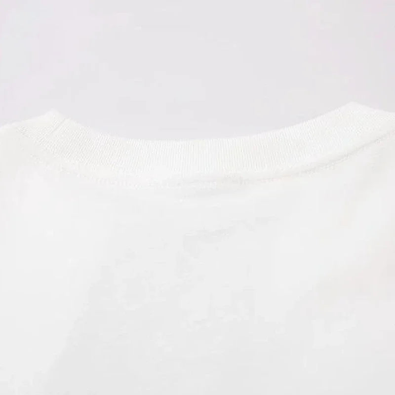 T Shirt for Men O Neck Oversized Stripeds Black Top Hot Cool Original Luxury High Quality Casual Streetwear Party Man Tee Shirt