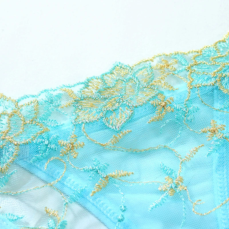 Women Lace Thong G-string Panties Sexy Floral Underwear Transparent Women's Panties Female Underpants Lingerie