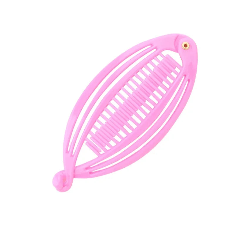 Hot New Fashion Banana Clip Set Fish Clip Coiled Hair Insert Comb Hair Side Comb Beaded Hair Clip Hair Comb Headdress