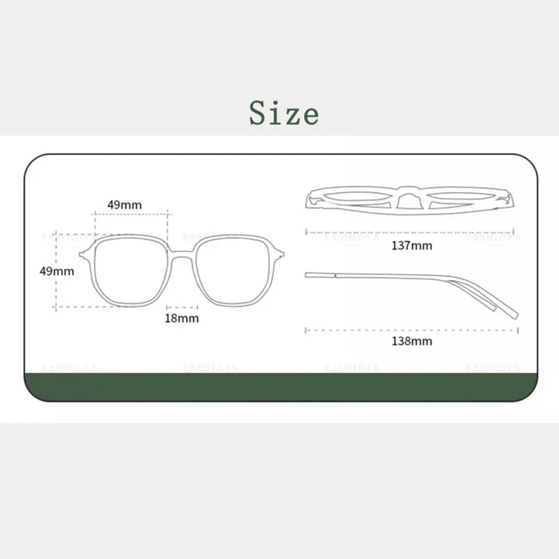 New Round Reading Glasses Women Computer Plastic Hyperopia Presbyopia Eyeglasses Fashion Clear Lens Prescription Eyewear +1.0