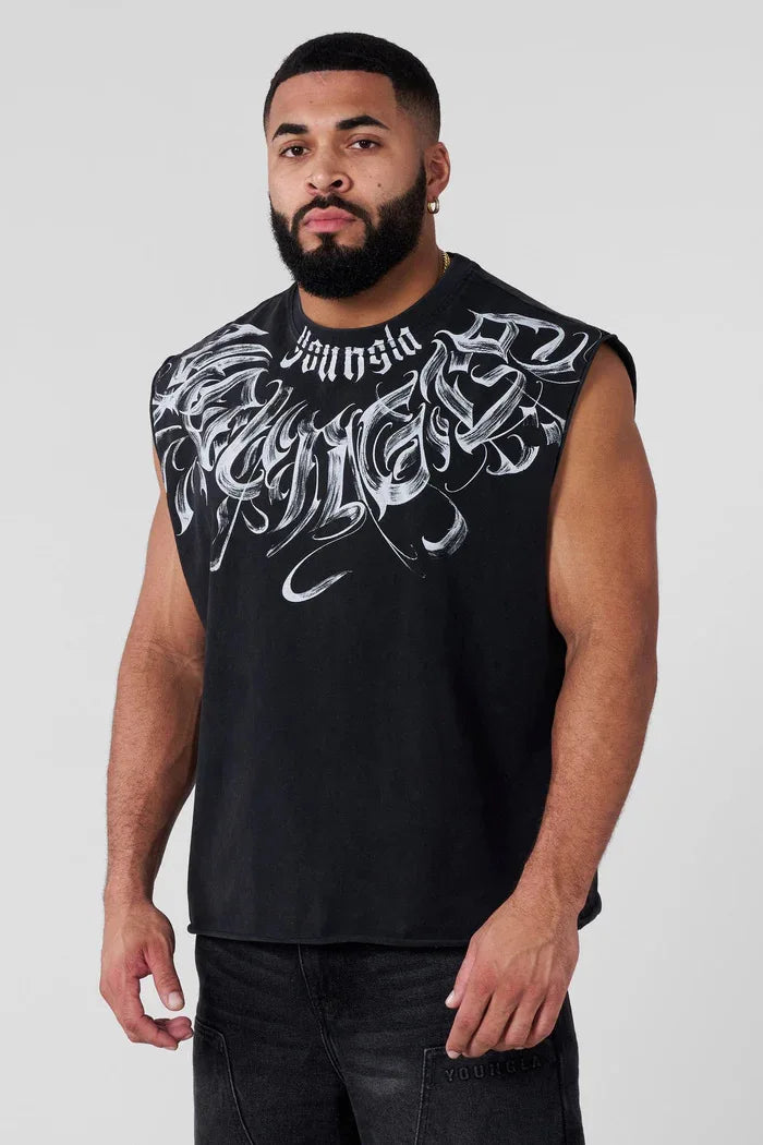 Men's Fitness Tank Top 2025 New Men's Cotton T-shirt Men's Running Training Home Sleeveless Shirt Family Party Men's Sleeveless