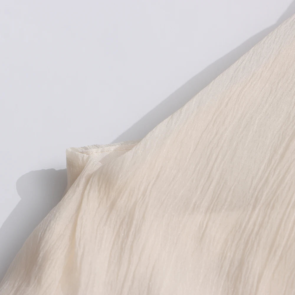 TWOTWINSTYLE Solid Slimming Long Dresses For Women O Neck Sleeveless High Waist Temperament Dress Female Fashion Style Clothes