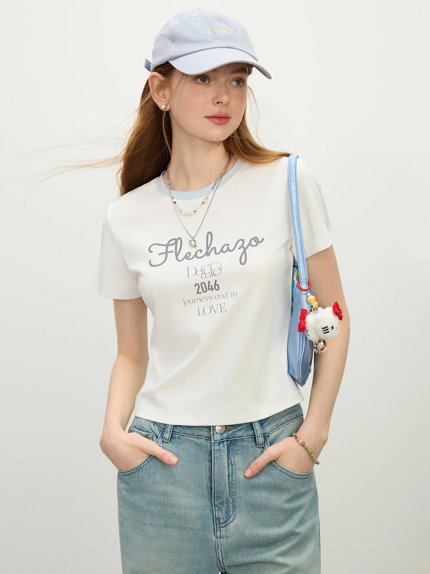 FSLE 2025 Summer Sporty Cropped Jersey Tee Petite Racerback Gym to Street Y2K Aesthetic Breathable Split Hem Reflective Trim