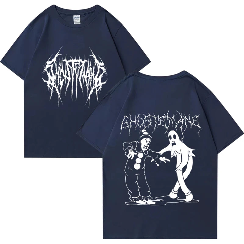 Hot sale Ghostemane Graphics T shirt 2024 Men Women Street Hip Hop Tops Retro Casual Tee Oversized Cotton short sleeve T-Shirts