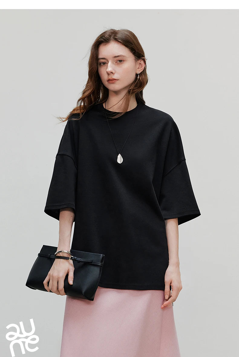 TOYOUTH Women Short Sleeve T shirt 2025 Spring New Tops 8521010