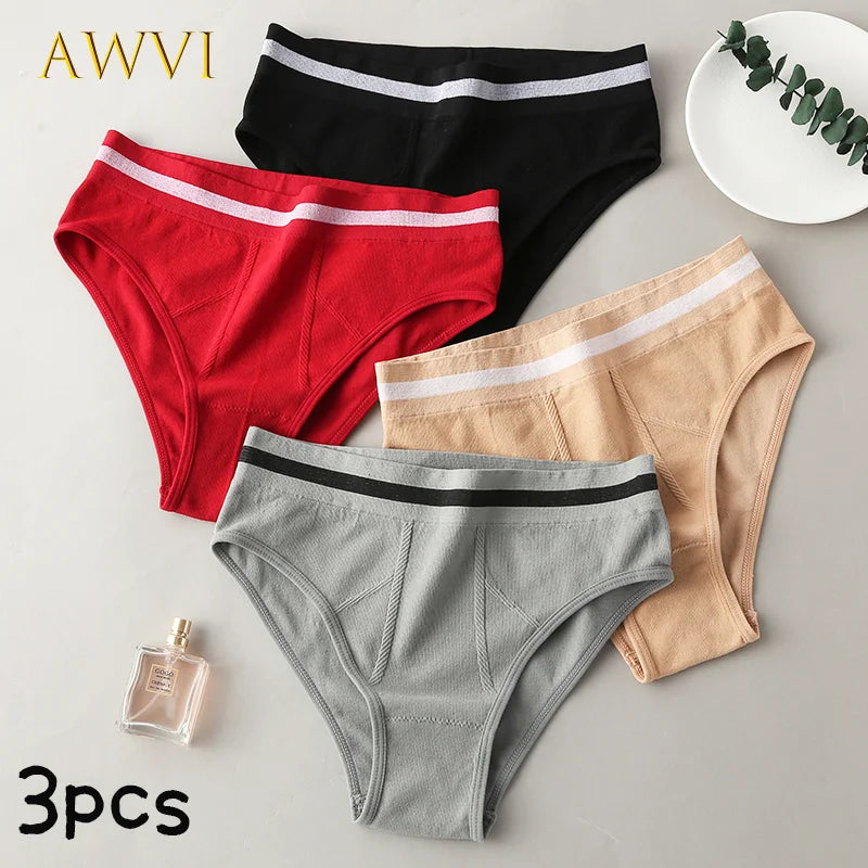 Women's Solid Color Seamless Lingerie, High Waist Sexy Comfortable Underwear, Summer Breathable Lightweight Women's Trousers
