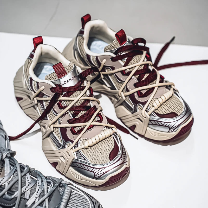 Trend low top Daddy shoes casual sneakers outdoor harbour style