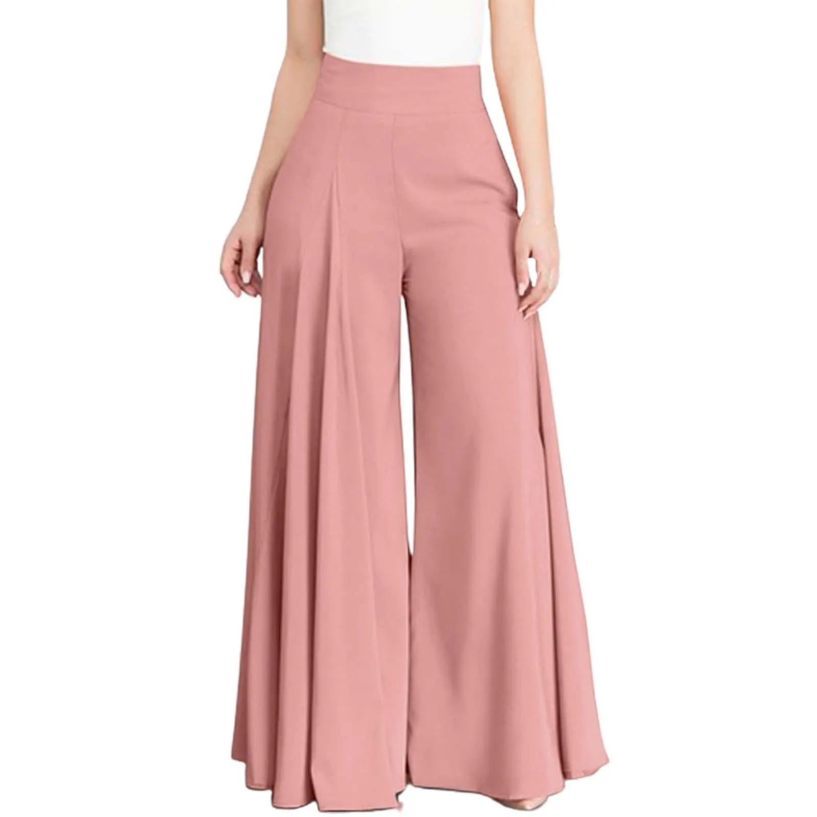 Womens Wide Leg Suit Pants High Waist Dress Pants Casual Comfy Pockets Trousers Floor Mopping Trousers Sweatpants For Women 2024