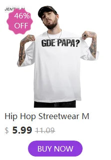 Hip Hop Streetwear Oversized Men Clothing Short Sleeve I Hate Lida Graphic Print Y2k Tops Tee Harajuku Goth Korean Tshirt Cotton