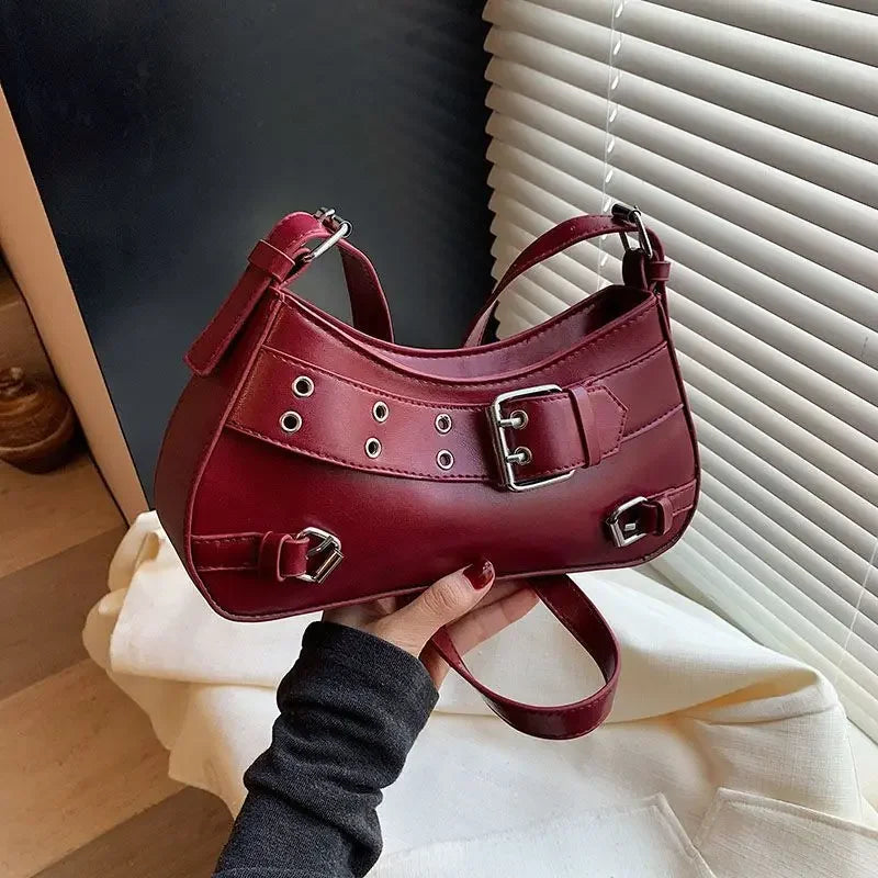 Retro Women's Autumn Winter New Small Batch Design Crossbody Bag Versatile Fashion Sensation Single Shoulder Underarm Bag