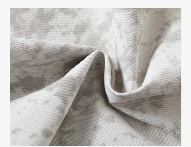 Zoki Tie Dye Streetwear Cargo Pant Women Vintage Loose High Waist Y2K Trousers Harajuku American Casual Summer Bf Wide Leg Pants