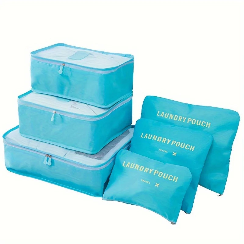 6 Pcs Travel Luggage Storage Bags, Versatile Lightweight Storage Pouch, Dustproof Duffle Bag