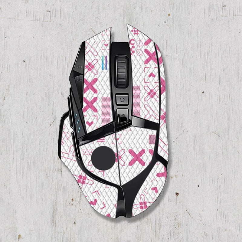 Mouse Grip Tape Skate Sticker Non Slip Suck Sweat Mouse Anti-Slip Sticker For Logitech G502 HERO